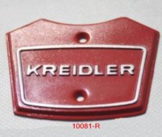 10081-R - Sierdeckel lenkkopf Rot
