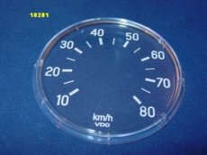 10281 10281 - Glas snelheidsmeter 80 km